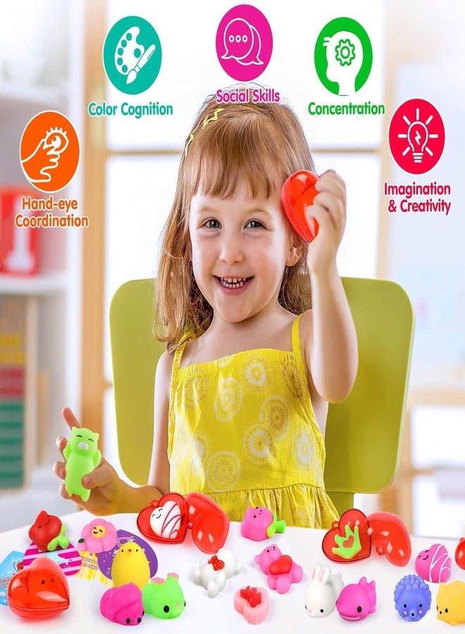 ANAB GIAB Valentines Cards with Mochi Squishy Toys Squishies for Kids (Set of 5) - Image 4